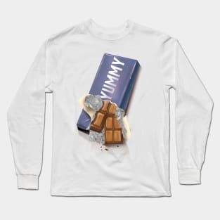 Yummy Chocolate Bar Long Sleeve T-Shirt